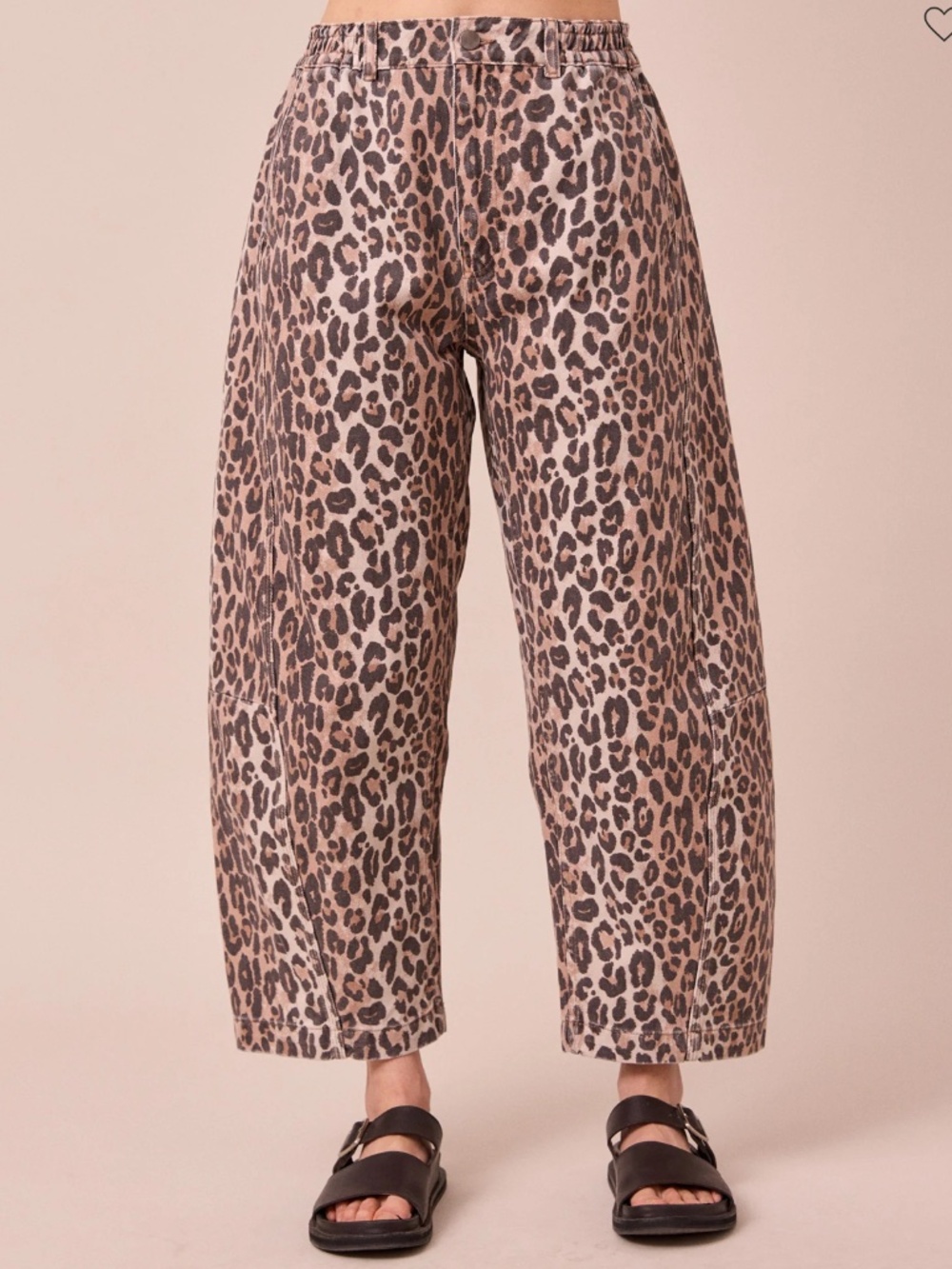 Beyond Nine Tori Jean in Leopard Denim